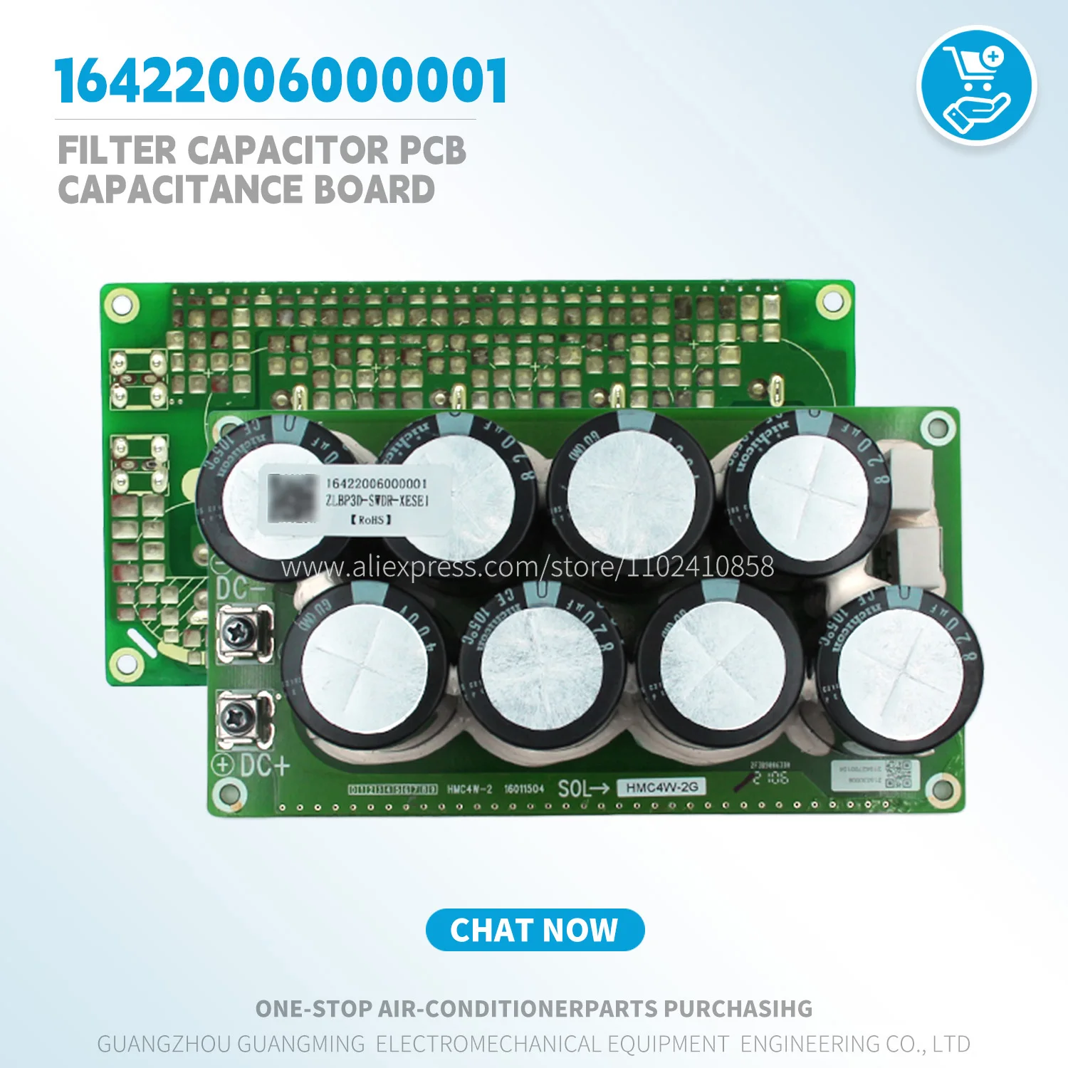 New The filter capacitor PCB Capacitance board 16422006000001 HMC4W-2G ZLBP3D-SWDR-XESE1 for AUX VRF Outdoor unit HVAC parts