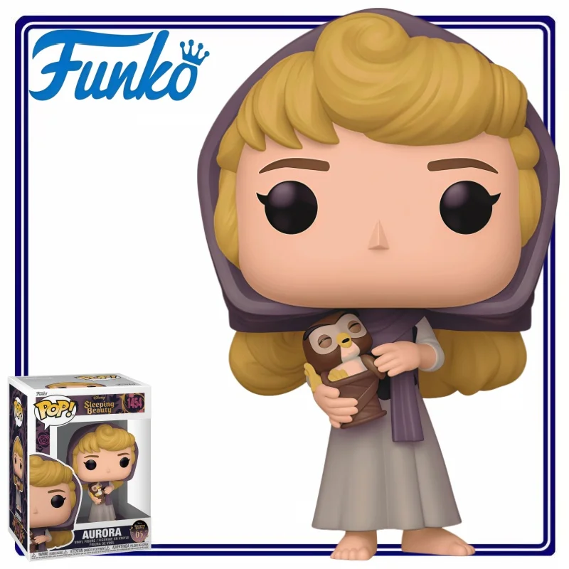 Figura Coleccionable de Vinilo Premium de Aurora, la Bella Durmiente de Disney, Funko Pop, Decoración para el Hogar y la Oficina, Regalo para Fanáticos de la Animación
