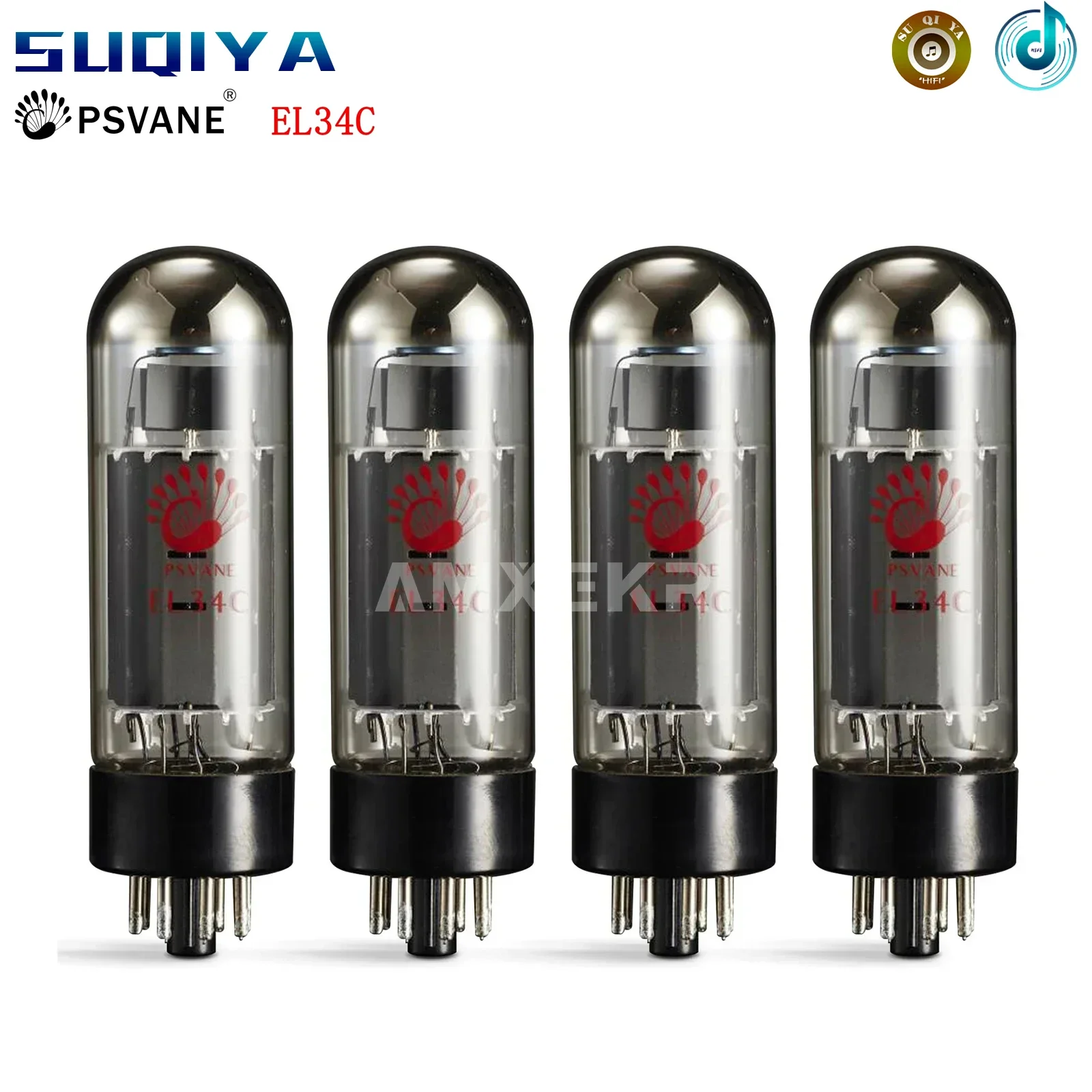 

SUQIYA-PSVANE EL34C Vacuum Tube Replaces EL34 EL34B 5881 6L6 6L6GC 6CA7 6P3P KT77 HIFI Audio Tubes Electronic Tube Amplifier DIY