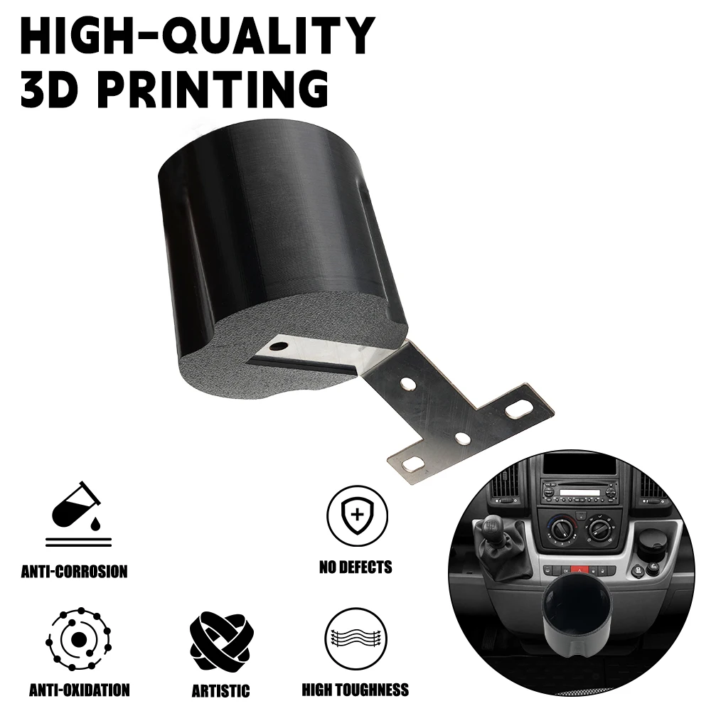 1/2PCS Cup Holder Is For Beverage Cup Holders Installed In The Center Of Fiat Ducato Peugeot Boxer And Citroen Relay Box Trucks