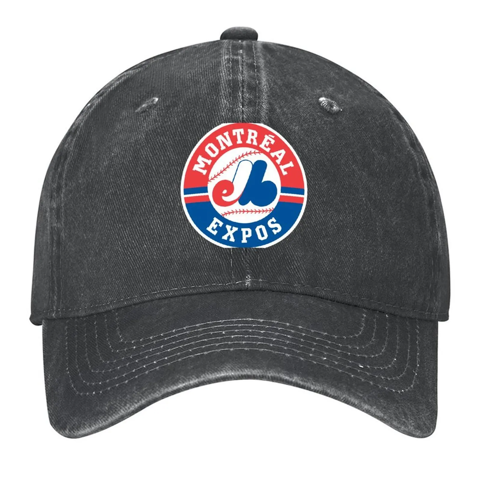 

Montreal Expos Primary Logo Baseball Cap New Hat Horse Hat Hat Beach Gentleman Sun Hats For Women Men's