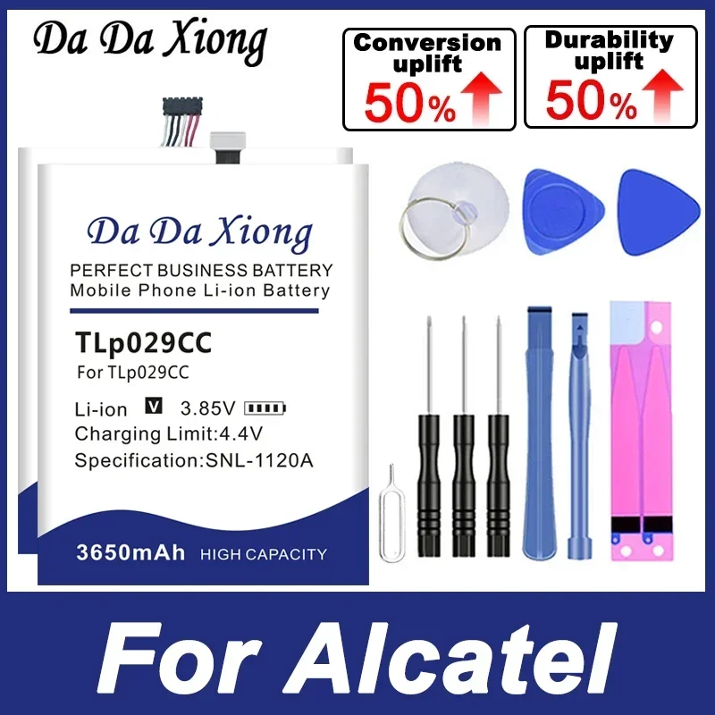 TLp029CC CAB22B0000C1 TLi009AA TLP038C7 batería para Alcatel One Touch PIXI Idol 3 3V 5V 4 4,5 C7 103 3025 OT-5038 6039H OT-2010