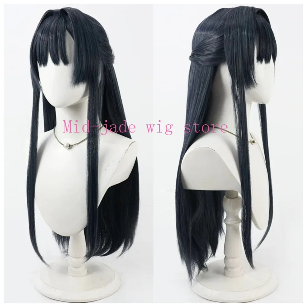 Anime Shizuka Mogami Cosplay Wig Realistic Scalp Mixed Hair for Halloween Valentine Idol Festival and Photography