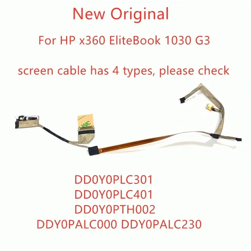 

Новый оригинальный ЖК-кабель LVDS EDP для HP x360 EliteBook 1030 G3 dd0y0plc301 dd0y 0plc401, кабель для экрана dd0y0pth002