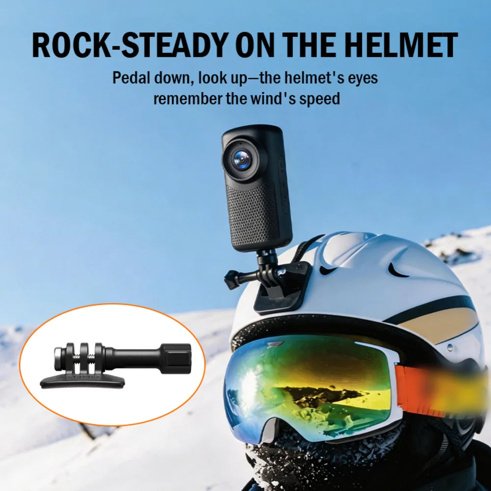 Versatile Portable Magnetic Thumb Action Camera Capture Every Moment Body Outdoor Mobile For-phone Black  Practical Parts
