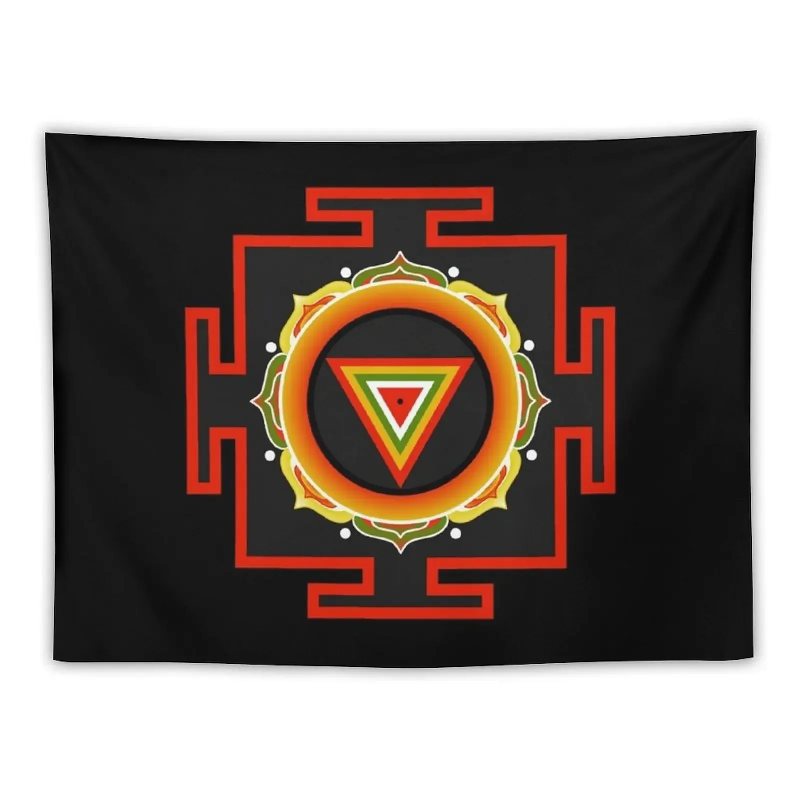 

The Kali Yantra Tapestry Bedroom Deco Anime Decor Decorative Wall Murals Cute Room Decor Tapestry