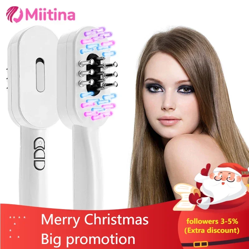 Multi Functional Current Steam Spray Healthy Hair Combs Anion Hairdressing Massage Combs Two in One All The Time Hair Combs