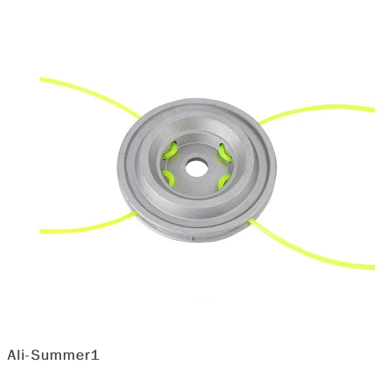 【E】Universal Aluminum Alloy Trimmer Head Replacement Parts With 4 Lines Brush Cutter Brush Tools For Lawn