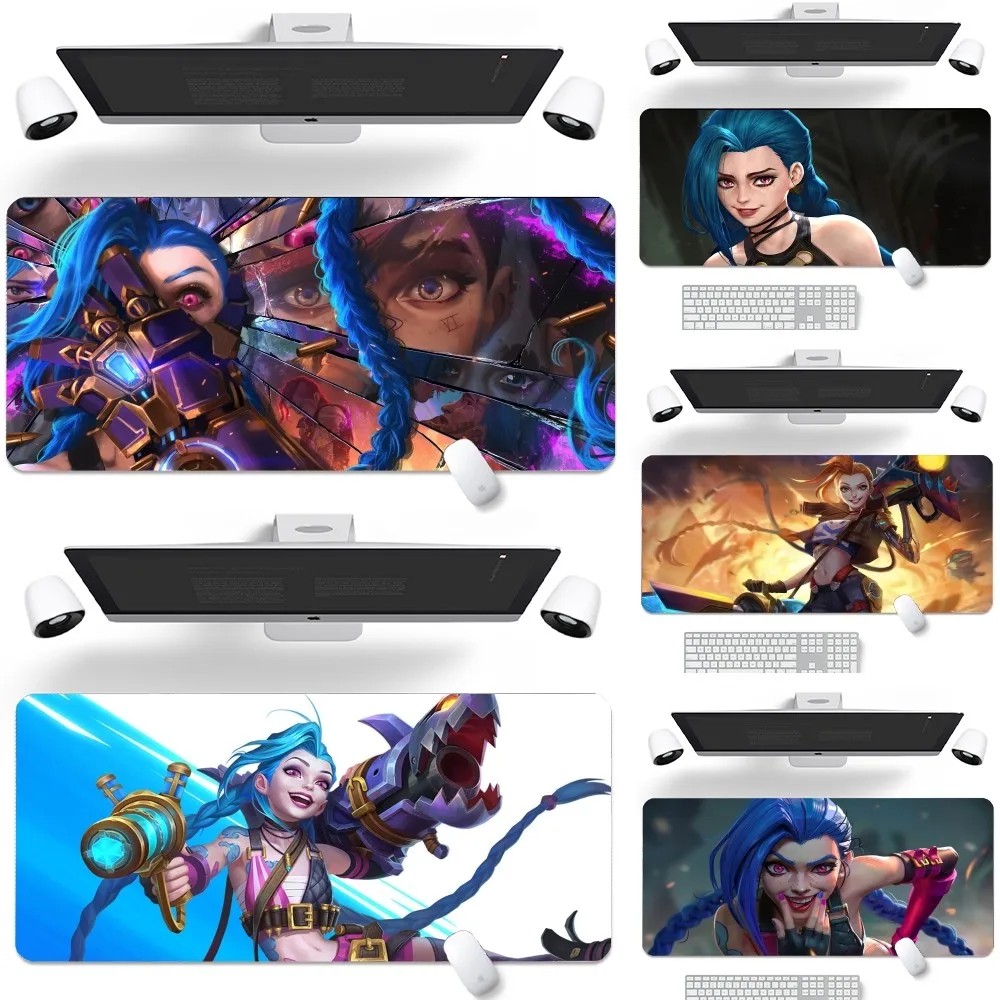 L-League Of L-Legends Jink Mousepad New Arrivals Large Gaming Mousepad L XL XXL Gamer Mouse Pad Size For Keyboards Mat