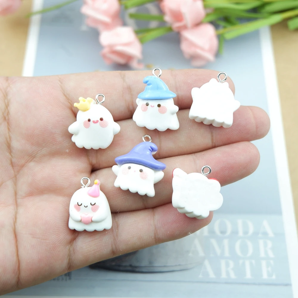 Cute Halloween Charms for Jewelry Making Diy Earring Bracelet Pendant Accessories Findings Bulk Wholesale