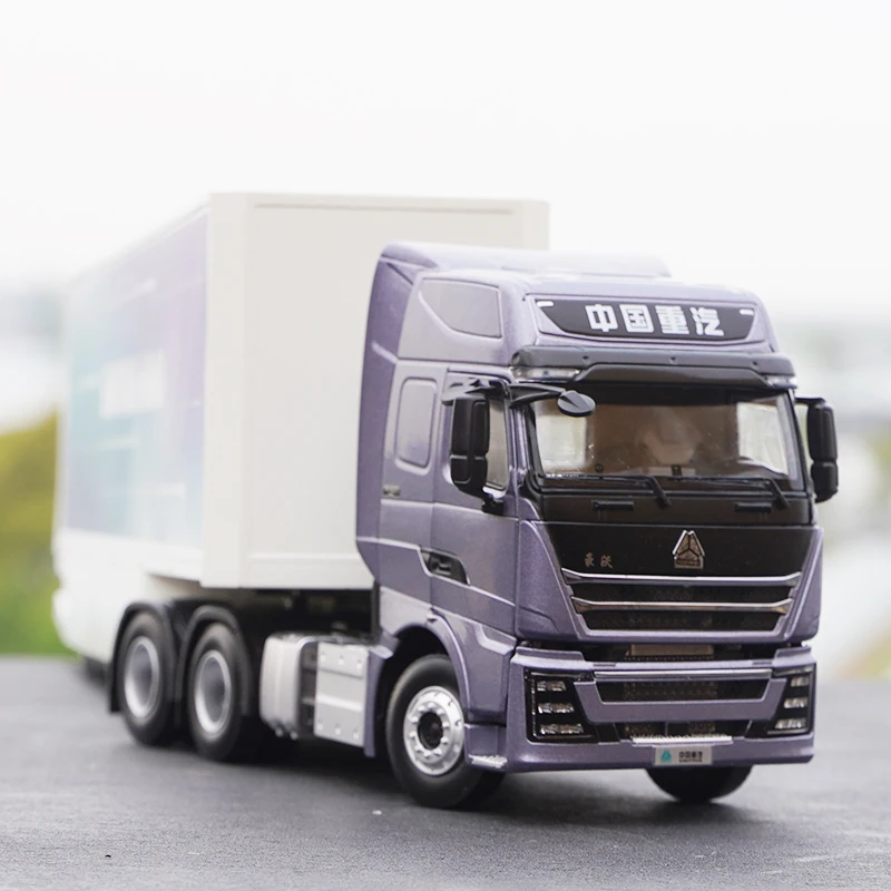 

High Quality Original Factory 1:36 Sinotruk Howo Brand New Th7 Diecast Container Truck Model for Gift, Collection, Toy