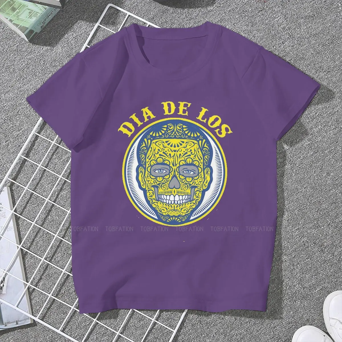 Dia De Los Warriors Steph Curry Classic  4XL TShirts Day of The Dead The Need to Feed Female Graphic Fabric Tops T Shirt O Neck