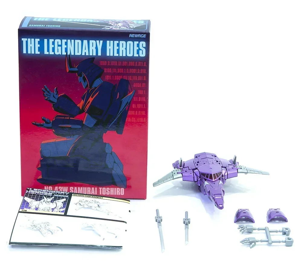 

In Stock New Transformed Toy NewAge H43W Toshiro Cyclonus IDW Edition NA Action Figure Toy Collection Gift