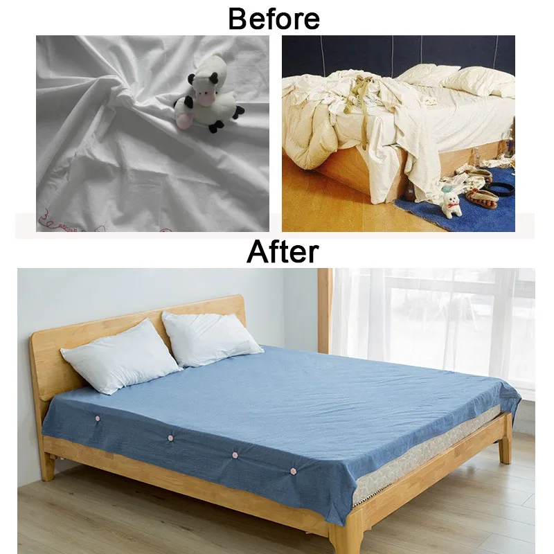 4/8/24Pcs Set Bed Sheet Clip Mattress Grippers Fasteners Non-slip Blanket Gripper Fixing Clip Holders Clamps Coverlet Holder