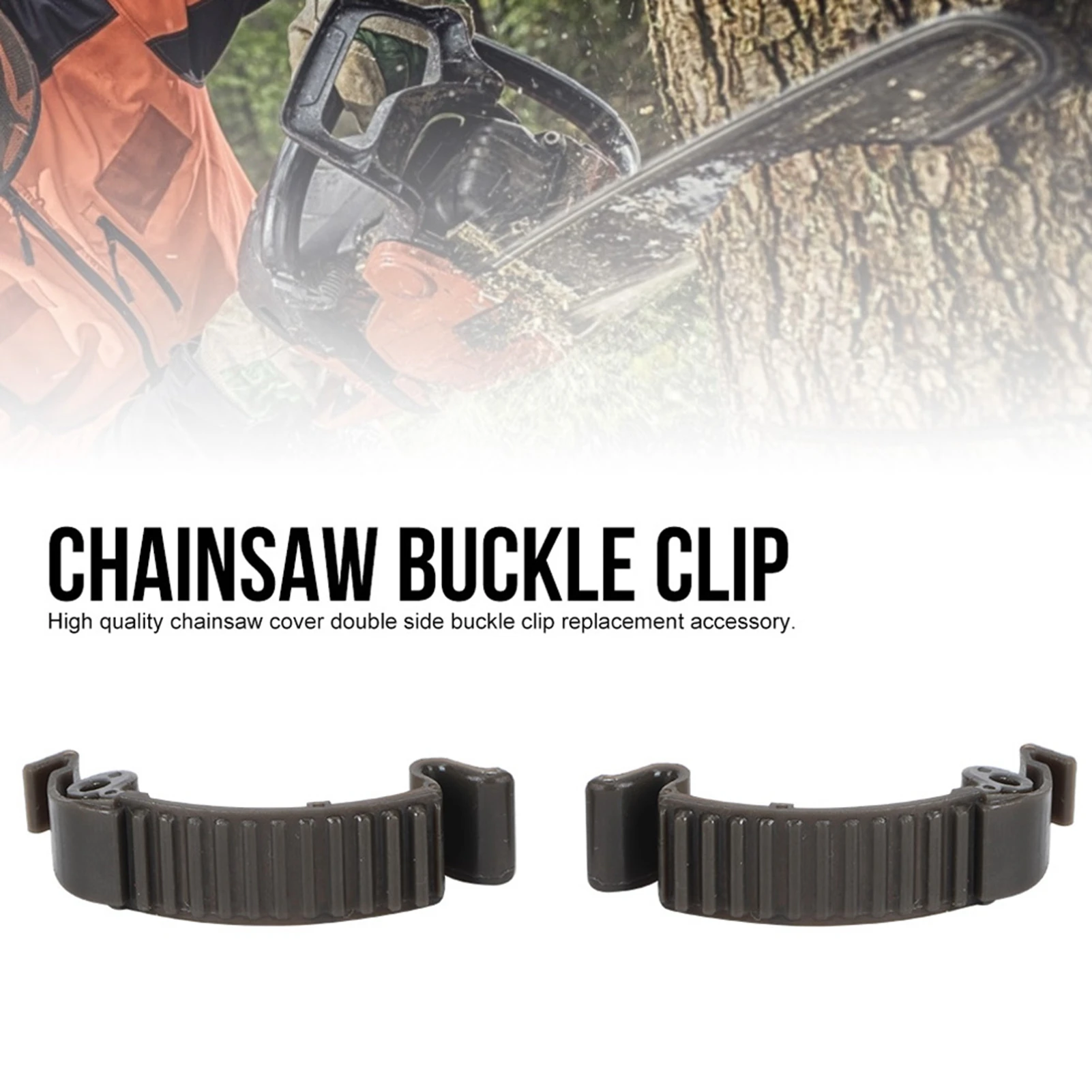 Chainsaw Cover Buckle Clip Fit for Husqvarna 435 440 445 450 359 351 353 357 346XP 575XP Cover Buckle Clip Set