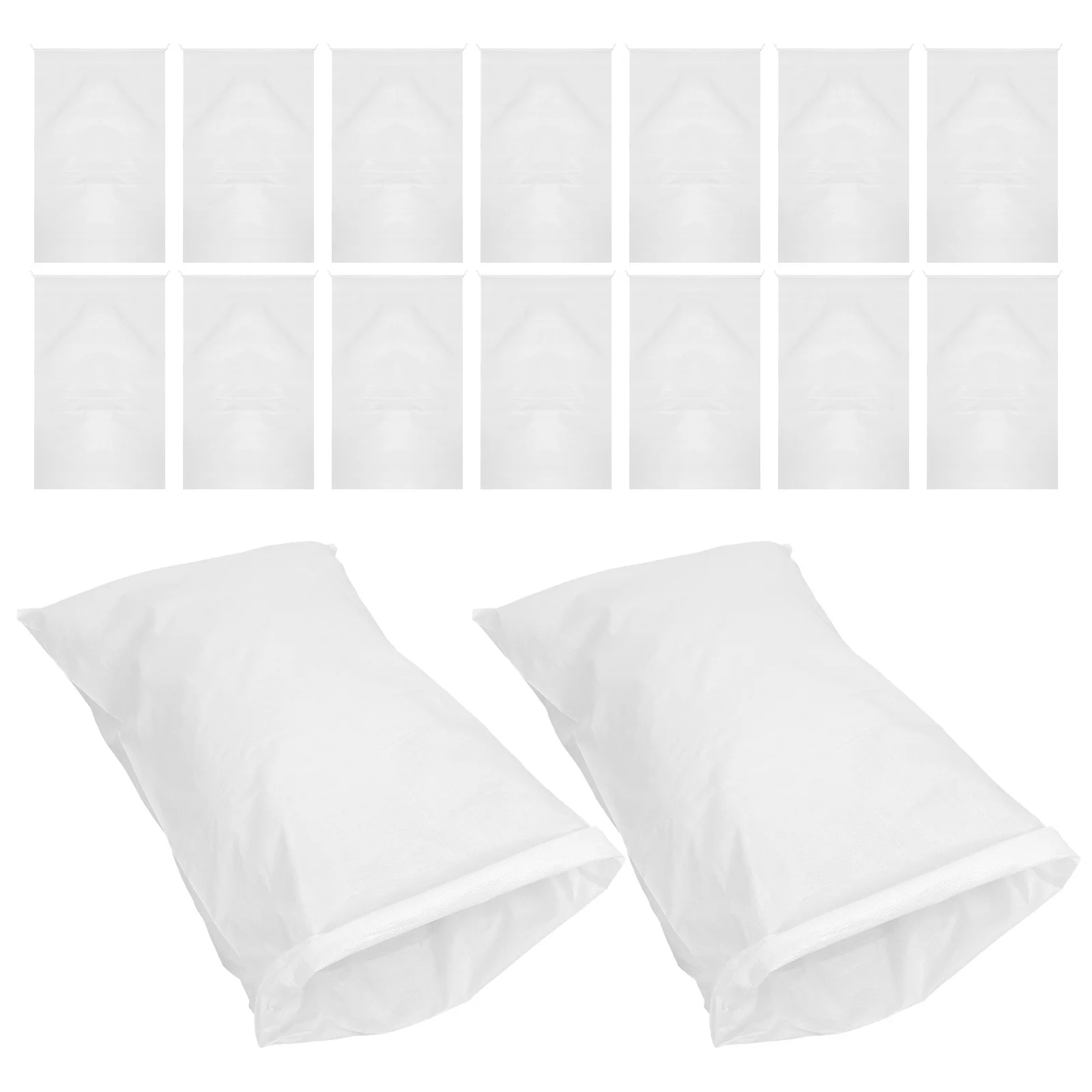 

20Pcs Flood Protection Sandbags Heavy Duty Woven Bags Empty Large Capacity Waterproof Sandbags Flood Barrier Reusable Protection