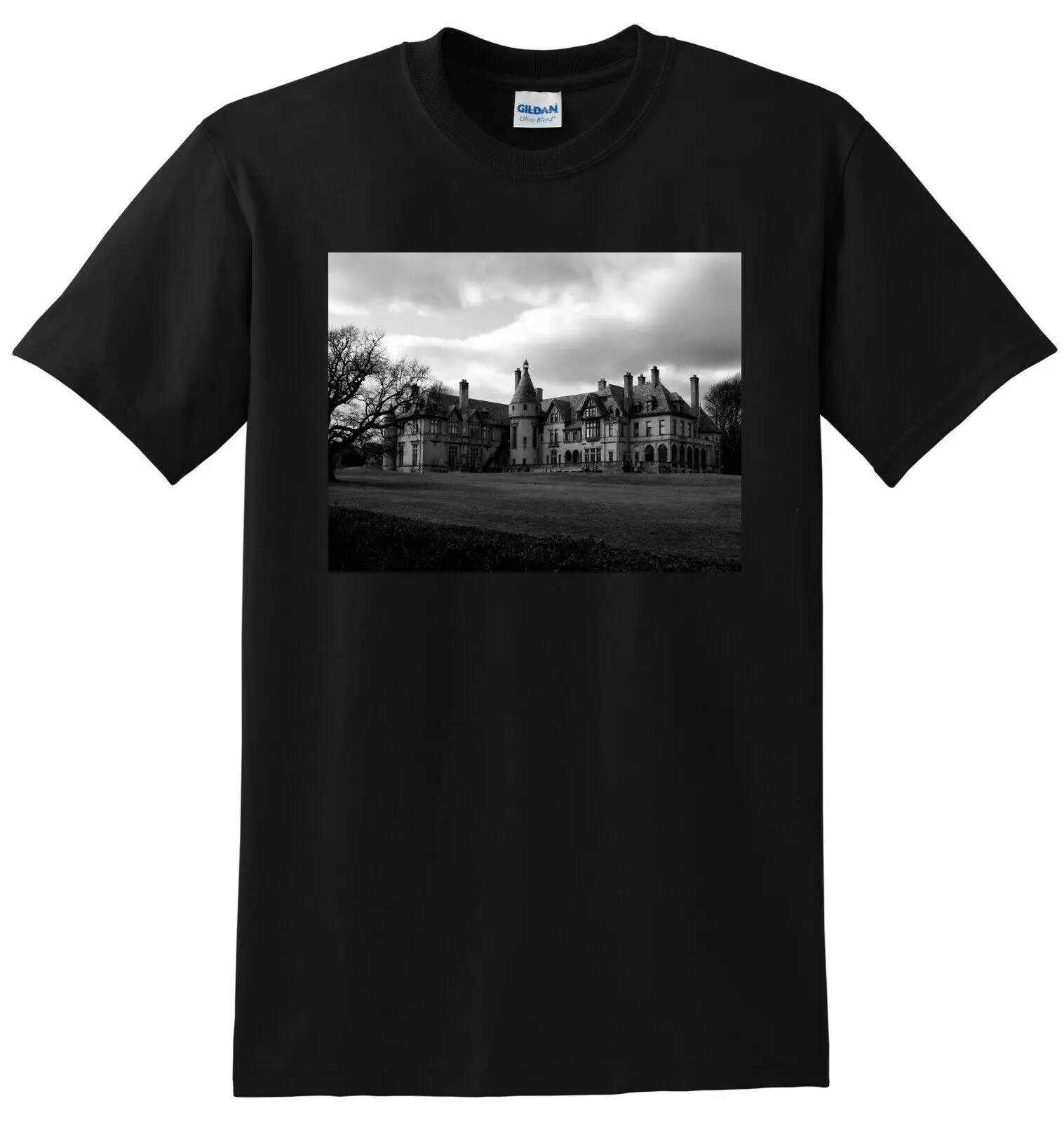 DARK SHADOWS T SHIRT collinwood estate photo poster tee SMALL MEDIUM LARGE XL