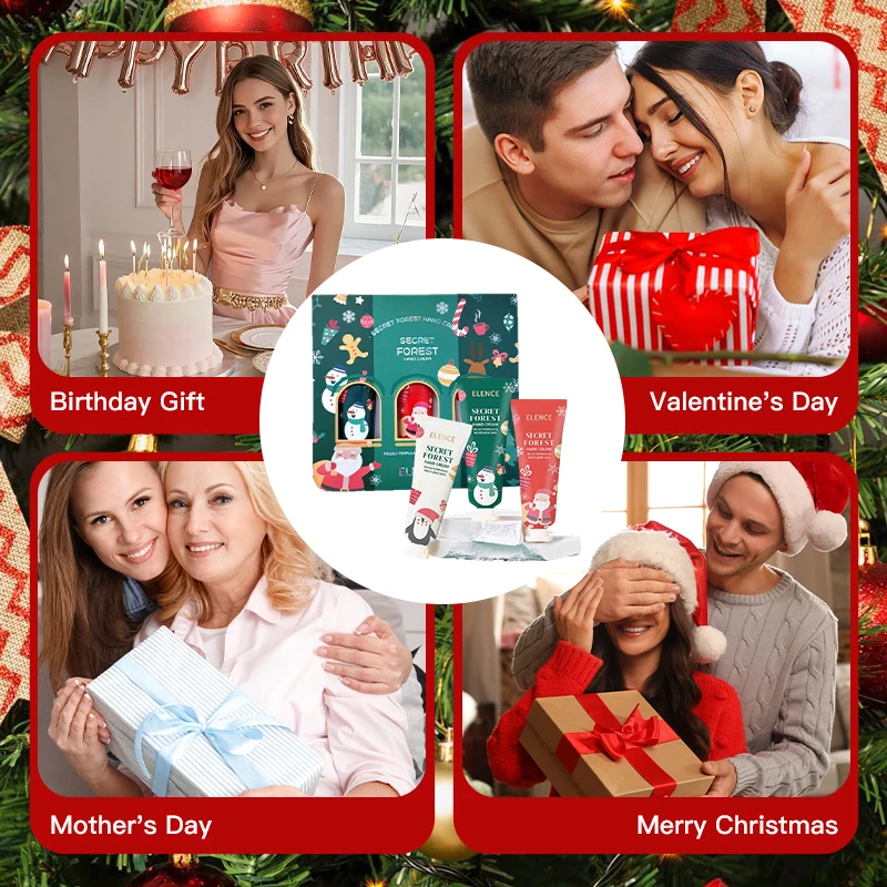 مجموعة هدايا عيد الميلاد كريم اليد كريم اليد المتين والترطيب والمغذي وكريمات اليد والترطيب ومنتجات العناية بالبشرة واليدين