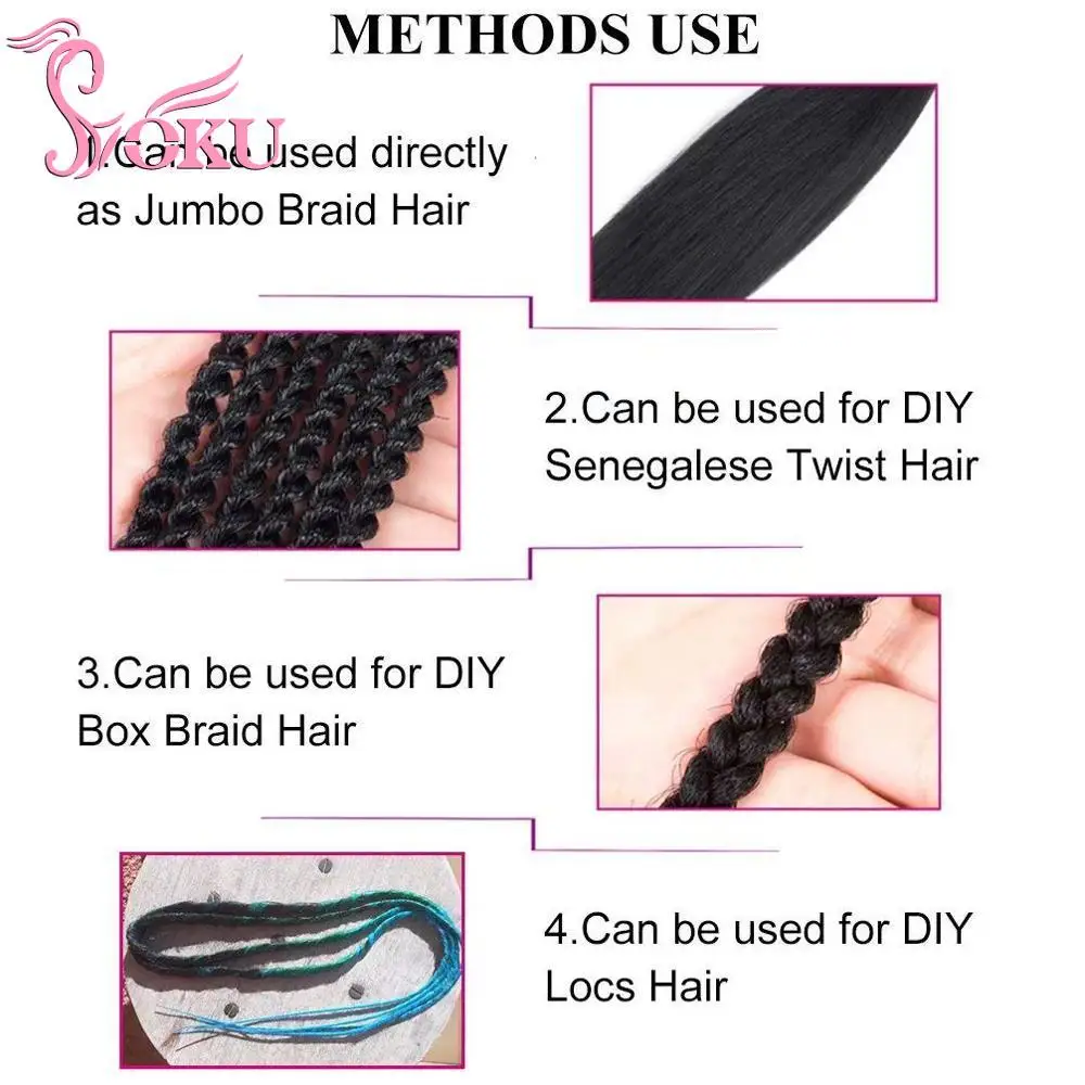 IPARTY-Extensions de cheveux tressés pré-étirés pour tresses africaines, faisceaux synthétiques blonds, Yaki Straight EZ Braid, 613