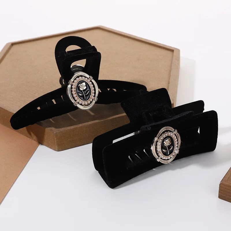 Velvet Hair Clips A… - image