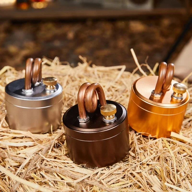 Outdoor Mini Alcohol Stove (with Stand) Portable Camping Cooking-Stove Picnic-Stove Tea and Water Boiling Alcohol-Stove