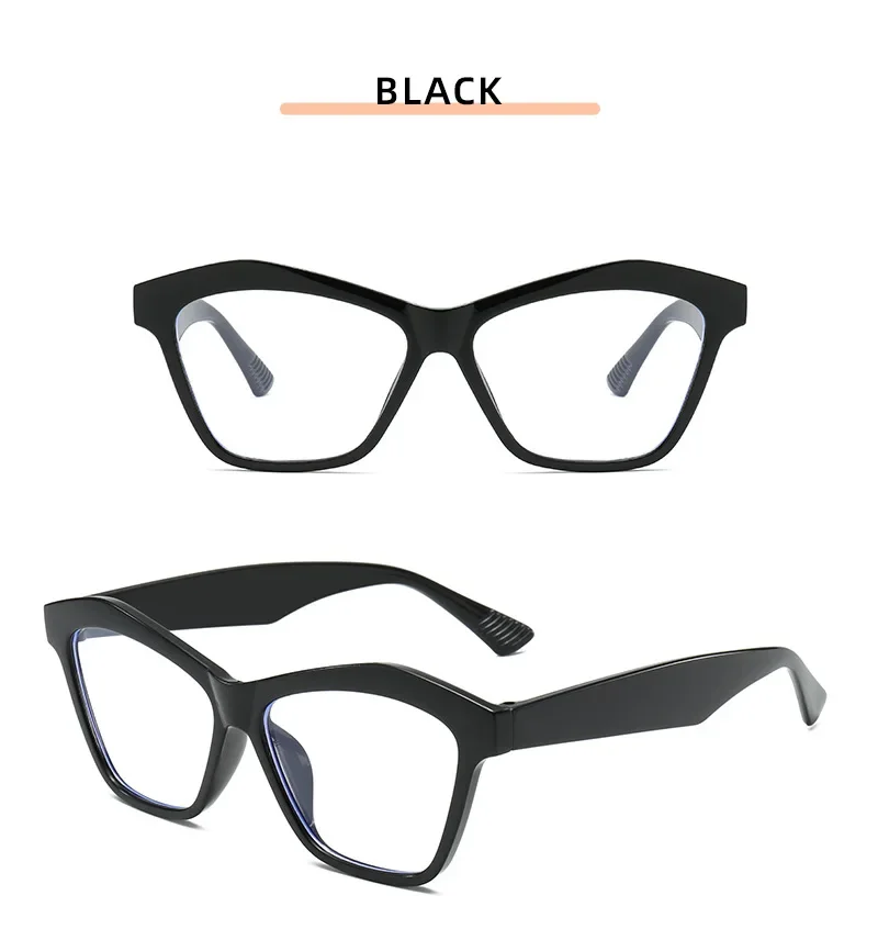 Personalisierte Cat Eye Lesebrille Retro Männer Frauen Klare Linse Presbyopie Brille Blau Licht Blockieren Augenschutz Brillen – Detail 10