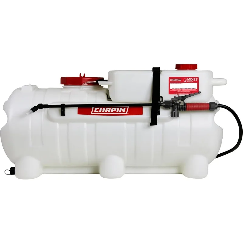 

International Chapin 97561 25-Gallon Mixes on Exit 12V, 2.5 GPM Pump , Translucent White