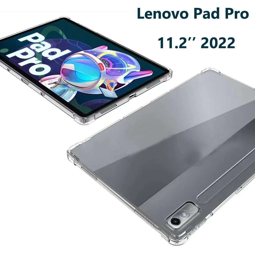 

Силиконовый чехол из тпу для Lenovo Pad Pro 11,2 дюйма 2022 дюйма, защитный чехол для планшета Lenovo Pad Pro 11,2 дюйма, силиконовые чехлы