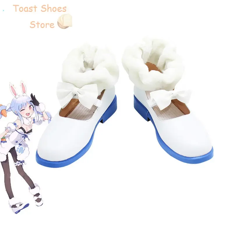 

Usada Pekora обувь для косплея Хэллоуин карнавальные ботинки обувь из искусственной кожи Vtuber реквизит для косплея костюм реквизит