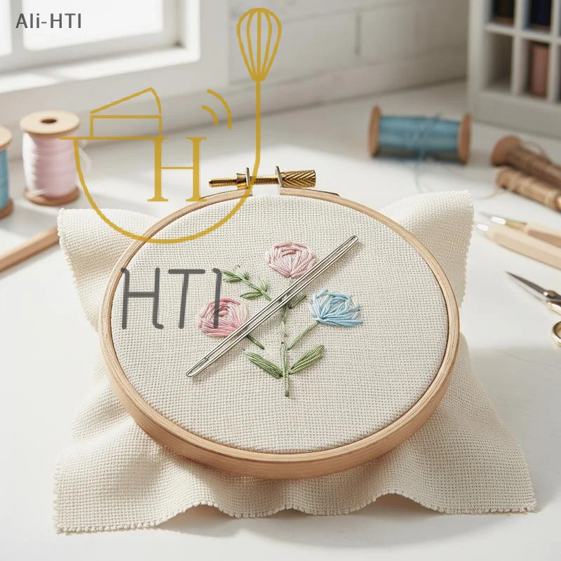 25Pcs Multi-size Big Eye Hand Sewing Needle Home Sewing Steel Needle Cross-stitchs Hand Embroidery Clothes Needles