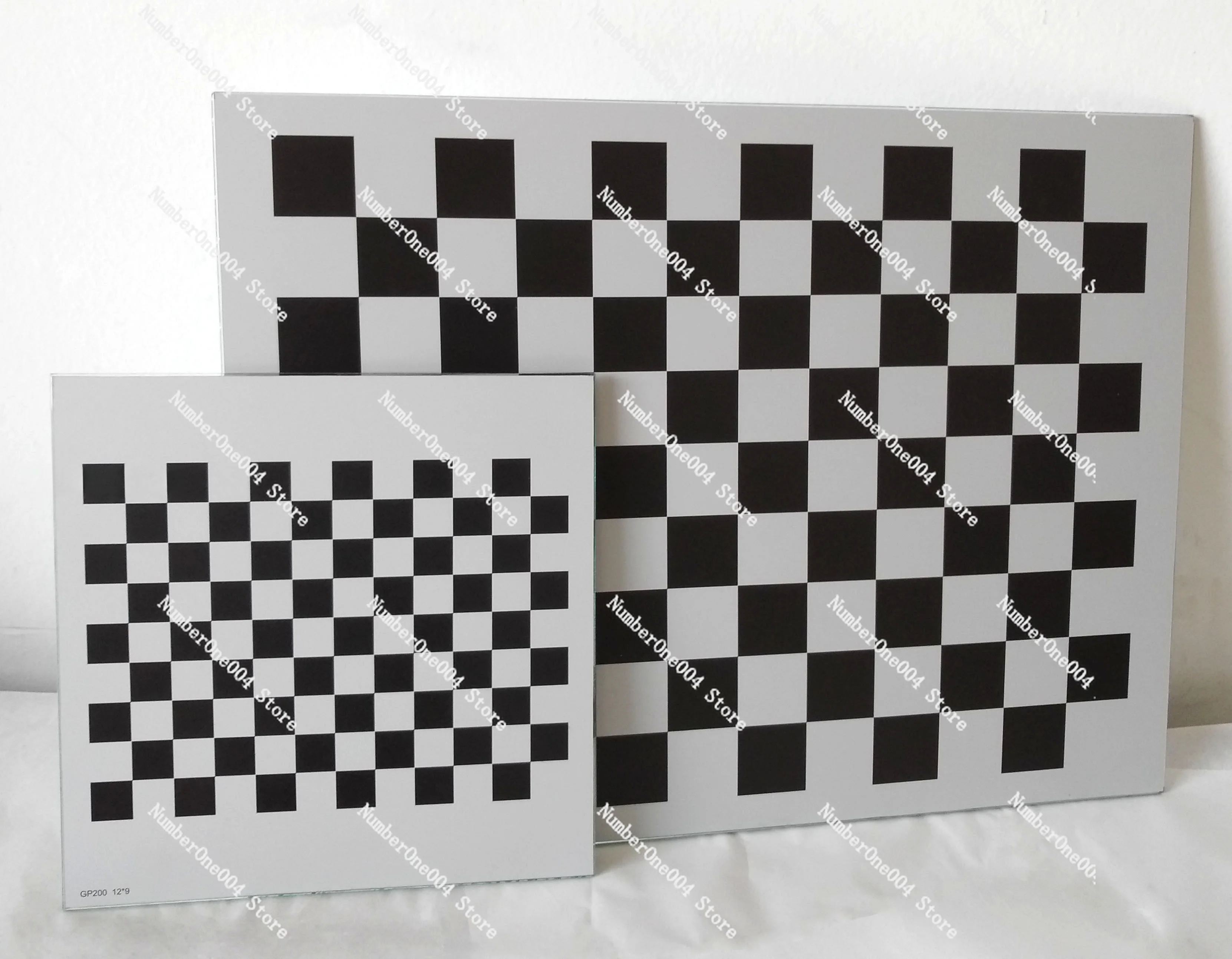 High Precision 12*9 Grid Series Aluminum Calibration Board Checkerboard Machine Vision Optical