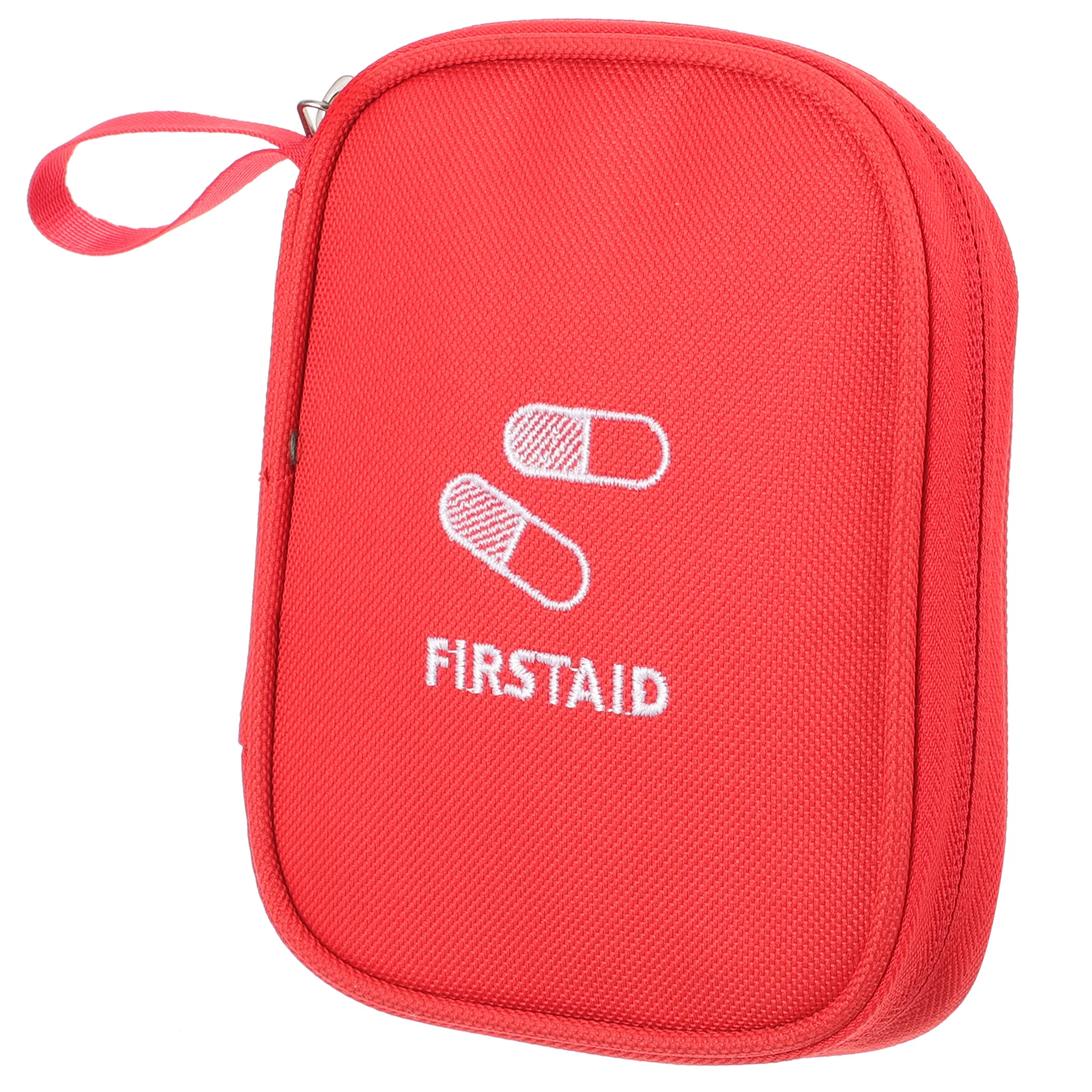 حقيبة إسعافات أولية محمولة صغيرة من قماش أكسفورد حقيبة منزلية لتخزين الأدوية والمشي لمسافات طويلة في الهواء الطلق ومستلزمات السفر والتمريض خفيفة الوزن