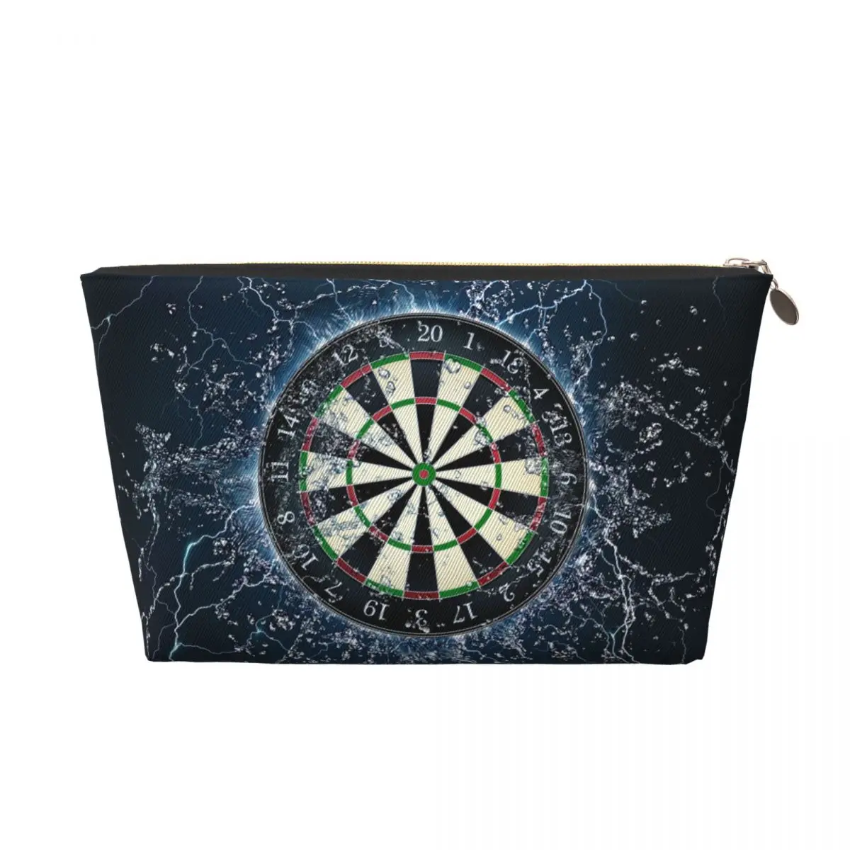 Custom Arrow Archery Target Darts Board Travel Toiletry Bag Women Cosmetic Makeup Organizer Beauty Storage Dopp Kit