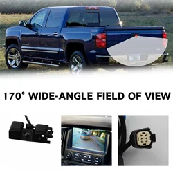 Reverse Parking Assist Backup Camera 22803702 for Chevrolet Silverado GMC Sierra 2014 2015 Waterproof Rear View Camera 23306741