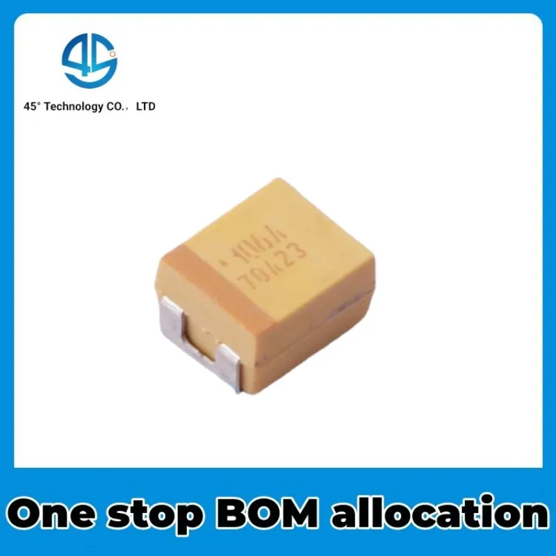 100PCS SMT tantalum capacitor B-type 1210 (3528) 10UF 10V ± 20% TAJB106M010RNJ NEW IC Chip