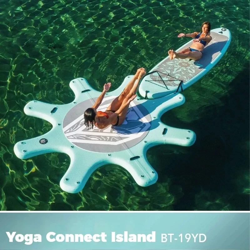 Professionelles aufblasbares Stand-Up-Paddle-Board für Yoga und Action, mit Brushed Technology Sports-Technologie