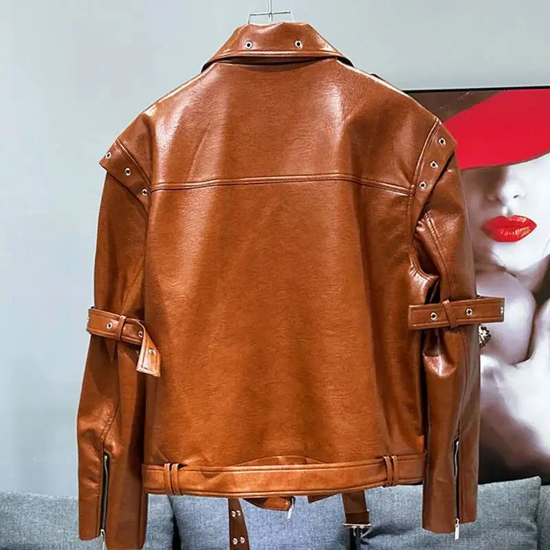 Fashion Loose Versatile Irregular Deconstruction Design Men Jacket New American 2026 Solid Color Male Tops VFR5