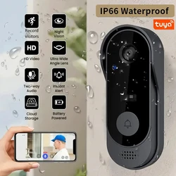 Tuya Doorbell With Camera Wireless Bundle Doorbell Smart Home WIFI HD Outdoor Phone Camera Security Video Intercom Night Vision