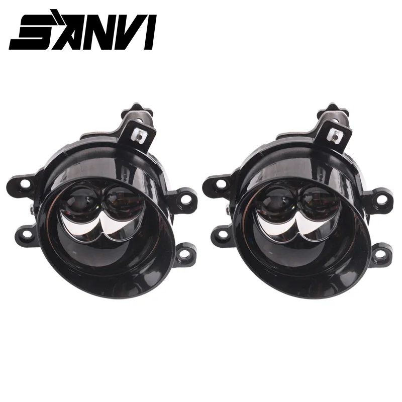 

Sanvi 3 inch Car Bi LED Lens Hyperboloid Fog Lights 5500K For Toyota Corolla Yaris Auris Land Cruiser Camry Highlander