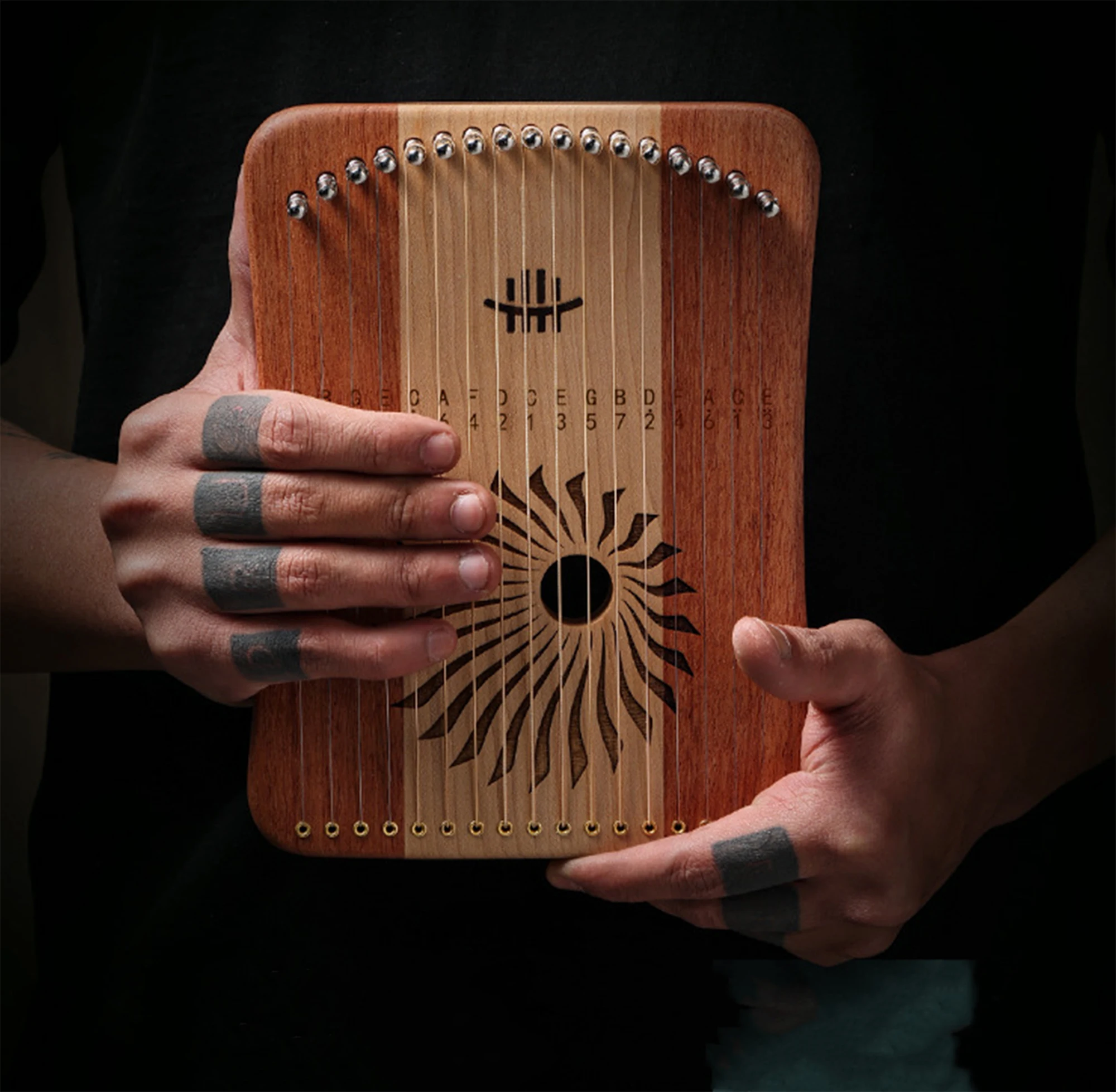 มินิคาลิมบา 17 คีย์ เปียโนนิ้ว - Musical Instrument Harp บทวิจารณ์และราคา