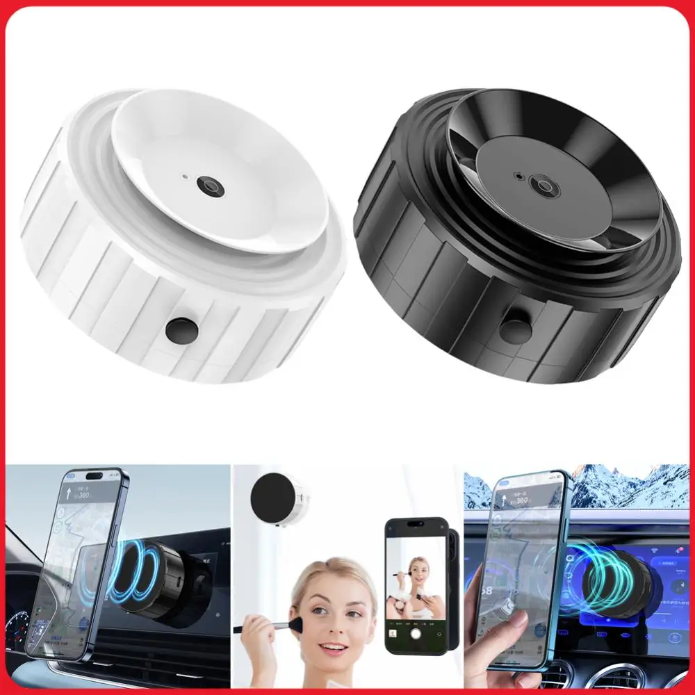 

Air Suction Magnetic Intelligent Mobile Phone Holder Strong Suction Car Phone Bracket 360 Rotation for Car/Mirror/Smooth Surface