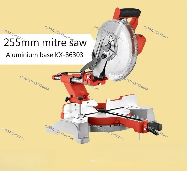 Power tool miter saw 255mm 1600W for metal aluminum cutting machine