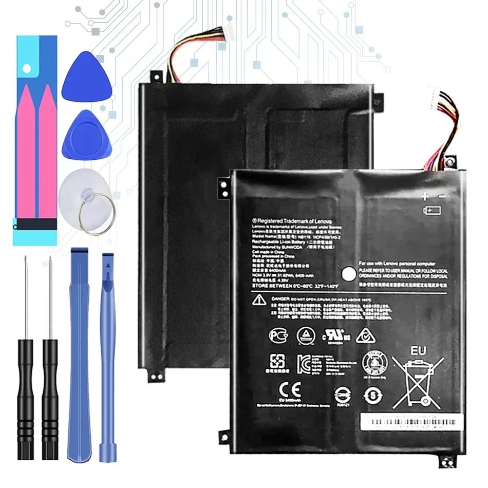 

8400mAh notebook Battery NB116 For Lenovo Ideapad 100S 100S-11IBY 100S-80R2S Series 0813001 1ICP4 145-2 0813001 5B10K37675