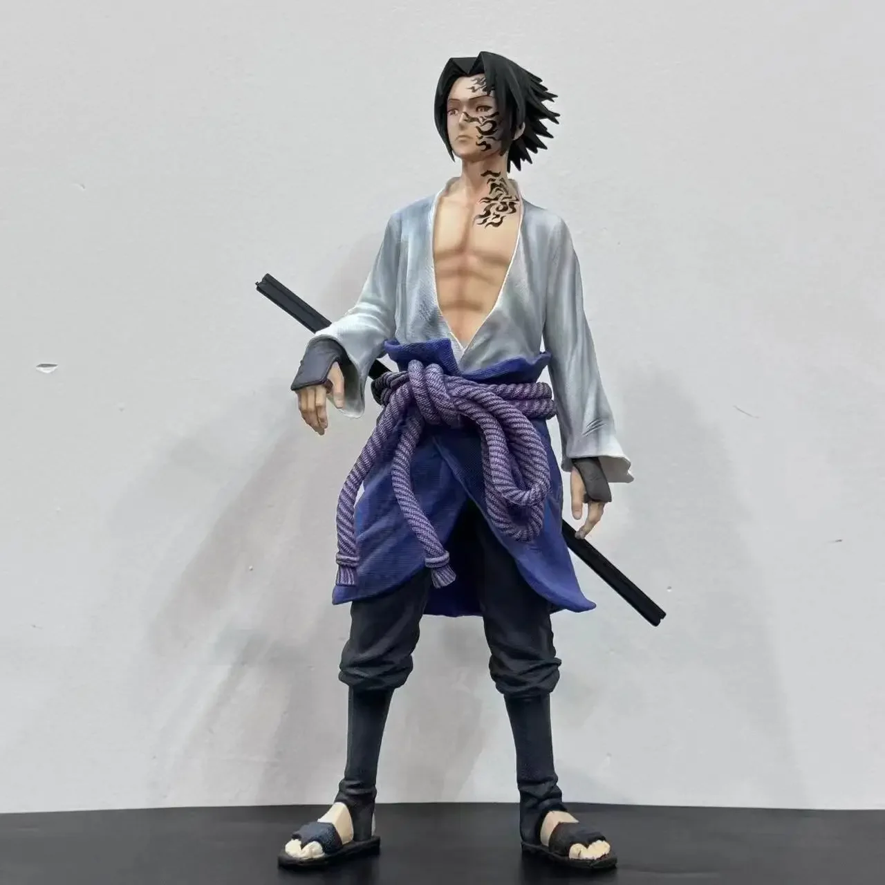 

Новинка искусственная Наруто ПВХ Uchiha Sasuke экшн-Фигурки Коллекция Gk статуя декоративная игрушка подарок