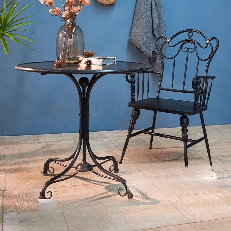 Mesa lateral café mesas café varanda chá negociação recepção mesas de café moderno ferro café móveis la mesa basse mhkfz