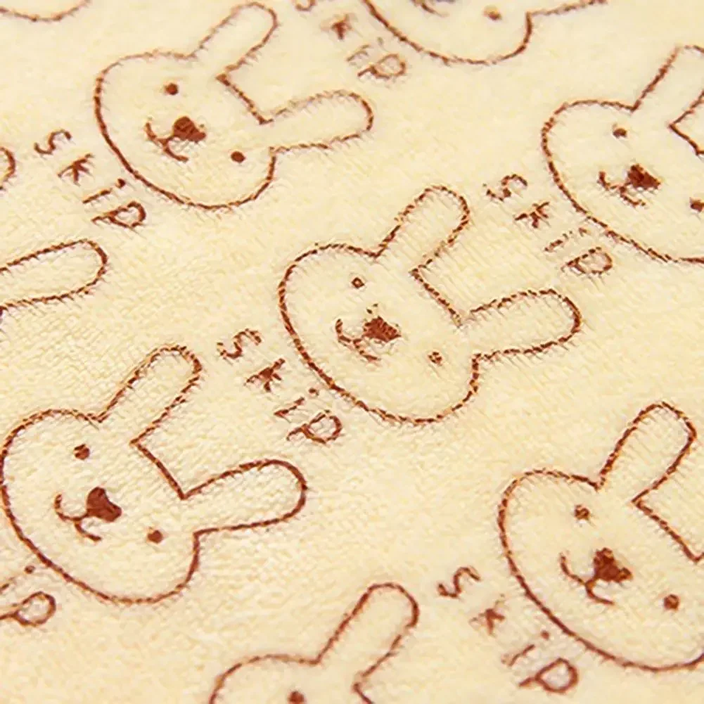 Rabbit Towel Soft Microfiber Baby Infant Newborn Washcloth Bath Towel Feeding Cloth Baby Bath Children\'s Towel Baby Towels