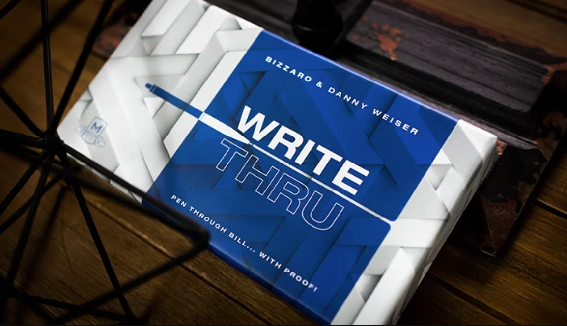 Write Thru by Bizzaro&Danny Weiser -Magic tricks