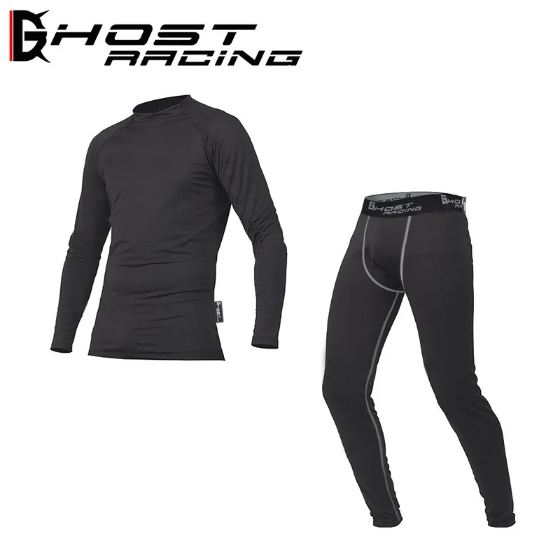 

Motorcycle Riding Undershirt Sweat Wicking Breathable Thermal Long Sleeve Slim Fit For Motorcyclists Racers Riding Racing