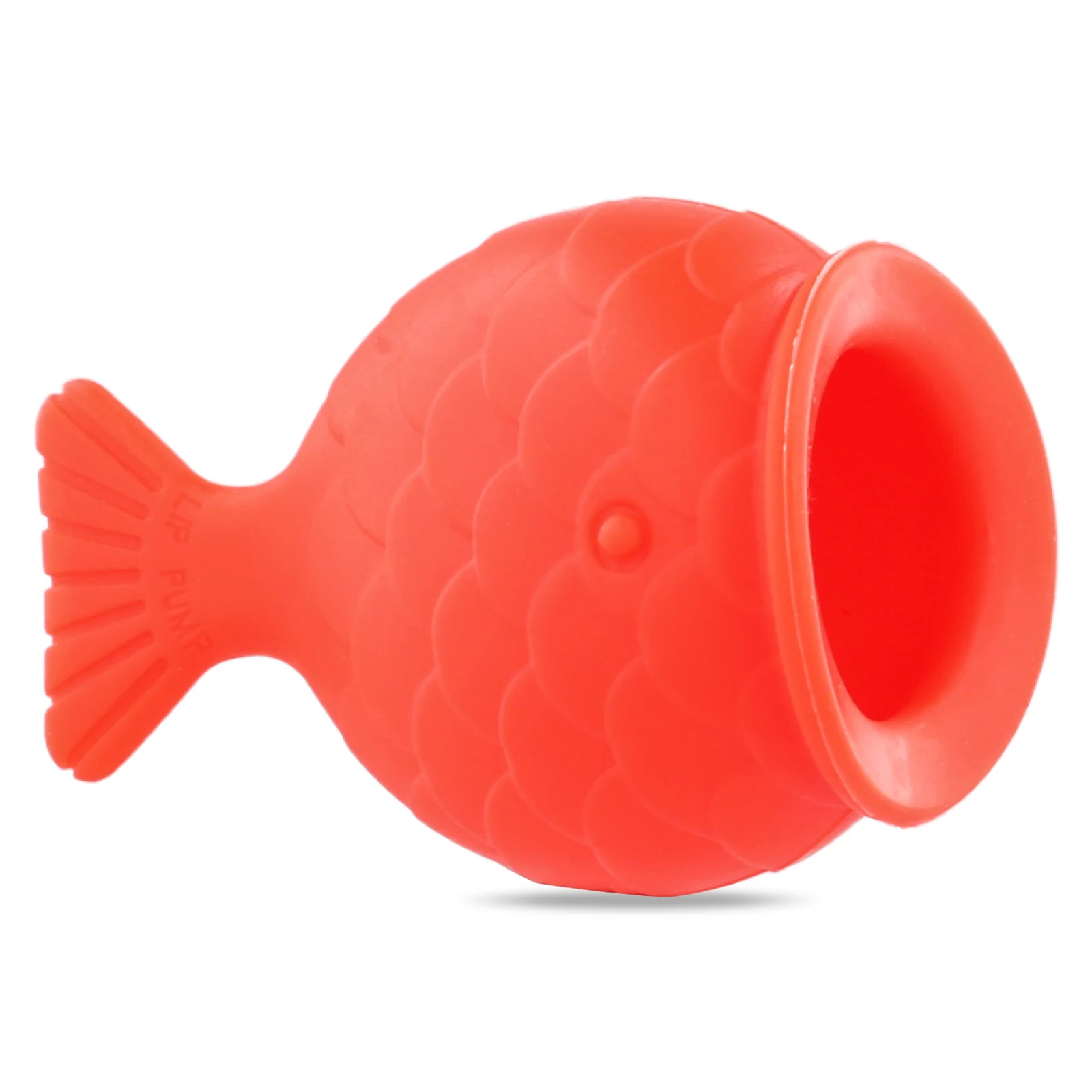 Lip Plumper Fish Shape Lip Enhancer Lip Plumping Big Mouth Soft Silicone Pout Lips Enhancer Lips Fish Shape Pout Mouth Tool