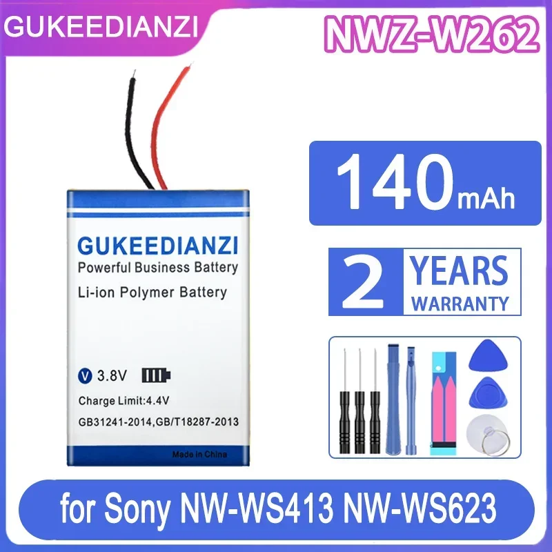 140mAh Compact Battery for Sony NW-WS413 NW-WS623 NW-WS625 NWZ-W273S NWZ-W274S NWZ-W252 NWZ-W262 NWZ-W202 Sports Headphones